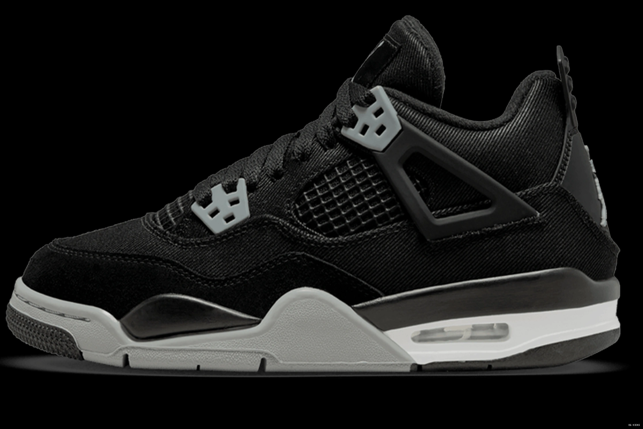 Navy Midnight GS Jordan 4 Retro Air 0708